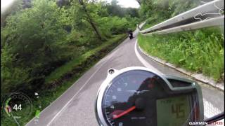 Moto Guzzi Griso 8V SE Gutenberg Steige chasing MT09 P [upl. by Emelin]