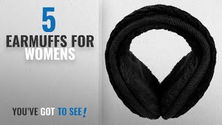 Top 10 Earmuffs For Womens 2018 Vbiger Unisex Winter Ear Muffs Plush Earmuffs Foldable Ear [upl. by Surdna]