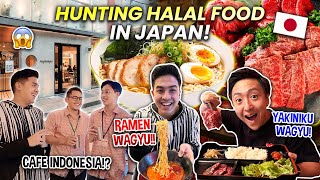 JEROME YUSUKE HUNTING MAKANAN HALAL DI TOKYO JEPANG YAKINIKU RAMEN WAGYU KOPI INDONESIA [upl. by Suiratnauq]