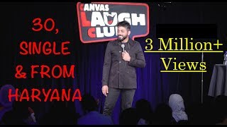 30 Single amp From Haryana  Stand Up Comedy by Vijay Yadav [upl. by Yl]