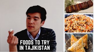 Top 5 Foods You Must Try in Tajikistan [upl. by Magda]