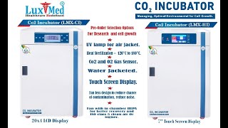 LuxMed® Co2 incubator  growing conditions and contamination prevention for valuable cell cultures [upl. by Rramahs]