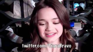 Ciara Bravo talks BIG TIME RUSH [upl. by Crim]