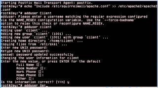 Install Squirrelmail Debian [upl. by Iak]