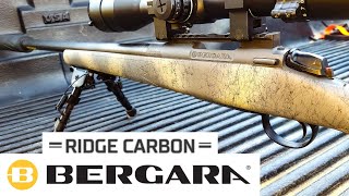 Bergara B14 Wilderness Ridge Carbon  First Shots and Sighting In [upl. by Benyamin]