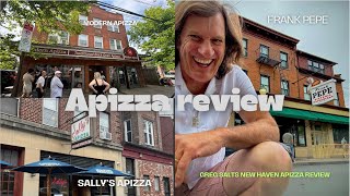 Apizza Review  Frank Pepe Sallys Modern New Haven CT [upl. by Notnerb]