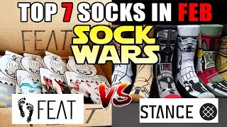 FEAT SOCKS ARE BETTER THAN STANCE SOCKS SOCK WARS [upl. by Pellikka630]