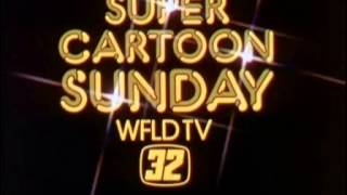 WFLD Channel 32  Super Cartoon Sunday Opening amp Bumpers 1977 [upl. by Aracal]