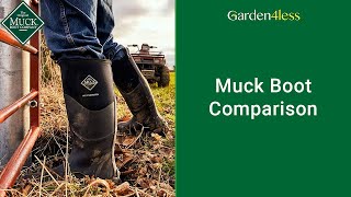 Muck Boot Comparison  Which Is Best [upl. by Crane59]