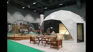 Glamping dome satış glamping dome üretimi noniva [upl. by Waddle]