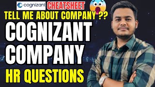 Cognizant Company Related Questions  Tell Me About Cognizant [upl. by Canute254]