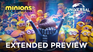 Minions The Rise of Gru Steve Carell  I am Pretty Despicable  Extended Preview [upl. by Enelyk642]