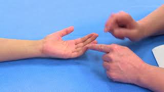 Hand examination Ulnar nerve [upl. by Nolram]