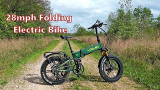 VITILAN i7 Pro Folding EBike Review  Range Test 28mph Electric Bike [upl. by Bullock]