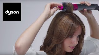 Tutorial How to create voluminous and wavy hair with the Dyson Airwrap™ Styler [upl. by Aivatnohs61]