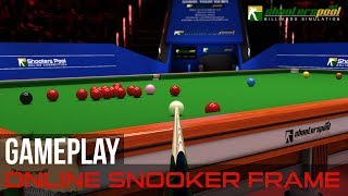 Online Snooker frame gameplay  ShootersPool Billiards Simulation [upl. by Shipp]