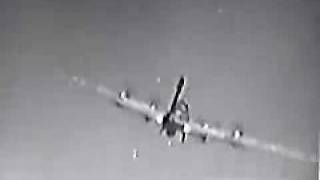 Luftwaffe Gun Camera B17 Attacked [upl. by Carita]