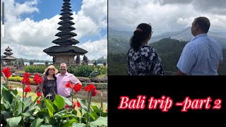 Bali Trip Part 2  Bedugul Ulundanu temple  Kintamani Volcano amp Ubud monkey forest [upl. by Lancey]