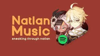 Genshin Impact Sneaking Through Natlan — Natlan Music [upl. by Ahsitul751]