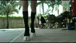 Mujer con patas de caballo VIDEO [upl. by Nyvets]