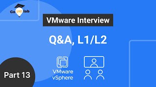 13 VMware Interview Question amp Answer L1L2 VCPDCV Exam [upl. by Alaham413]