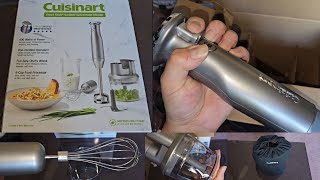 Costco Sale Item Review Cuisinart Smart Stick Variable Speed Hand Blender Immersion Food Processor [upl. by Dnaltroc]