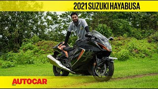 2021 Suzuki Hayabusa review  Mr Ultimate  First Ride  Autocar India [upl. by Araik]