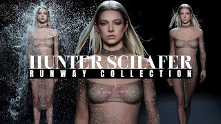 HUNTER SCHAFER  Runway Collection [upl. by Neddra]