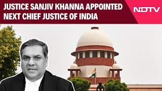 Justice Sanjiv Khanna  Justice Sanjiv Khanna Appointed Next CJI Oath On November 11 [upl. by Fem]