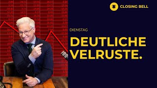 Tief rot in den September  Nasdaq verliert über 3  SampP 500 verliert über 2 [upl. by Virendra985]