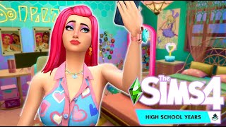 Becoming a Top Influencer Prom Jester and Head Cheerleader  Sims 4 High School years [upl. by Ahsaetan337]