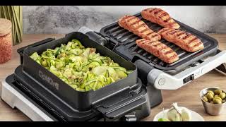 Tefal OptiGrill 4en1 Grill intelligent Barbecue Four Repas complet [upl. by Josie]