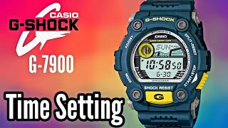 Casio GShock GW7900  View Tide and Moon data basics [upl. by Aneryc]