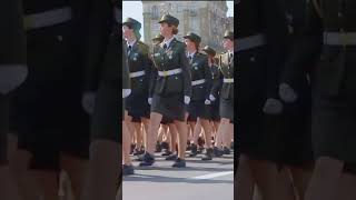 UKRAINE ⭐ WOMENS TROOPS ⭐ УКРАЇНА ⭐ ЖІНОЧІ ВІЙСЬКА ⭐ УКРАИНА ⭐ ЖЕНСКИЕ ВОЙСКА militaryparade [upl. by Lanam]