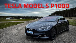 Tesla Model S P100D Семейный спорткар [upl. by Apfel]