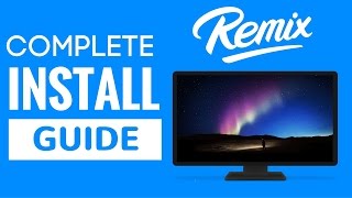 How To Install Remix OS On USBHDDSSD Using PC Or Mac [upl. by Pussej]