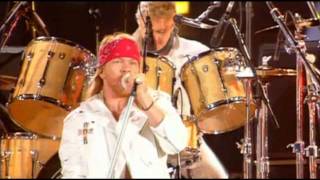 Queen amp Axl Rose  We Will Rock You HD [upl. by Ueih972]