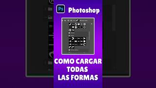 Cargar formas predeterminadas para Photoshop gratis [upl. by Mehs190]