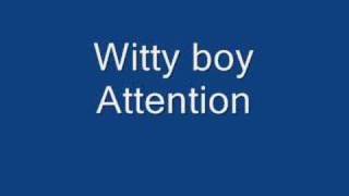 witty boy attention [upl. by Dumond]