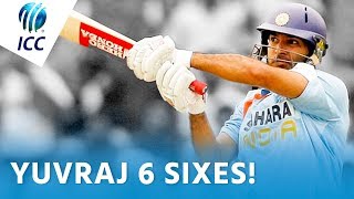 Yuvraj blasts 6 Sixes from a Stuart Broad over  ICC Flashback [upl. by Kidd]