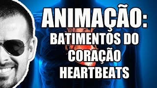 Batimentos Cardíacos animação  Heartbeats animation  Sistema Cardiovascular VideoAula 064 [upl. by Perlman]