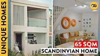 Simplicity at Its Finest Explore This Minimalist Scandinavian Townhouse in Bulacan  OG [upl. by Yenttihw164]