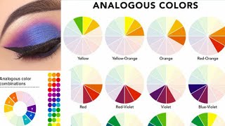 how to use analogous color scheme in eyes analogous color scheme analogous color scheme eye makeup [upl. by Aronoel621]