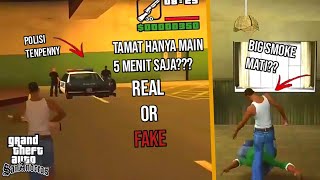 TAMAT HANYA MAIN 5 Menit Saja Cara Tamat GTA San Andreas Misi Pertama  GTA San Andreas Indonesia [upl. by Edahs690]