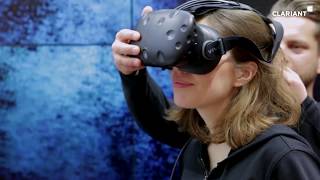 Clariant  European Coatings Show 2017 with VR World [upl. by Araht]