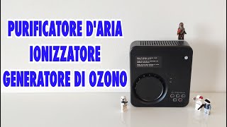 PURIFICATORE DARIA LOW COST ionizzatore generatore di ozono FUNZIONA [upl. by Elbertine]