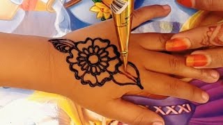 ᴴᴰ Simple seni design henna mehndi [upl. by Sidnak519]