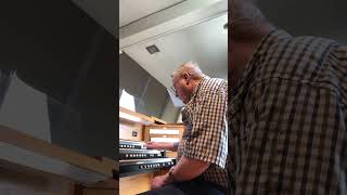 Westworth United Church Digital OrganPlaying The Chimes [upl. by Omrellug58]