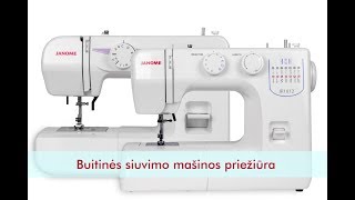 Buitinės siuvimo mašinos prieziūra šaudyklės valymas Cleaning Shuttle Hook Bobbin Case [upl. by Drahcir]