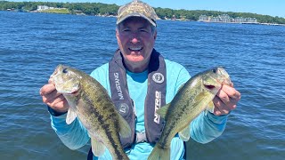 Lake of the Ozarks Fishing Report July 2024 [upl. by Ayekin]